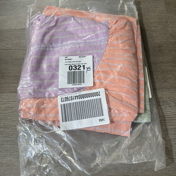 NWT! Anthropologie Maeve Colorblock Strapless Midi Dress - Size XL ⚽️ - Picture 6 of 7